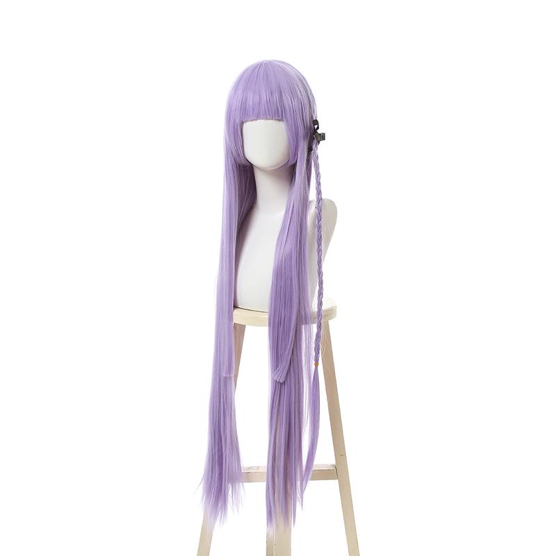Danganronpa Kyouko Kirigiri Purple Long Cosplay Wigs