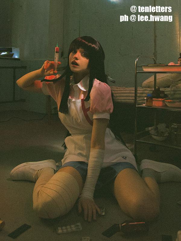 Danganronpa Trigger Happy Havoc  Mikan Tsumiki Cosplay Costume