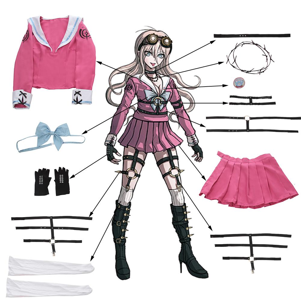 Danganronpa V3 Killing Harmony Iruma Miu Cosplay Costume
