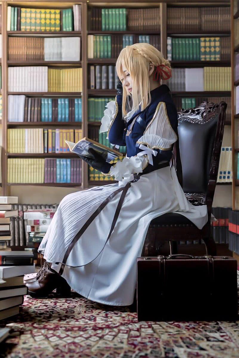 Anime Violet Evergarden Violet Evergarden Cosplay Costumes