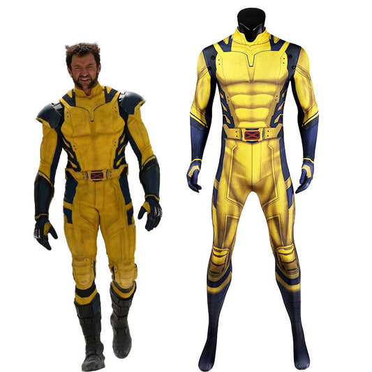 Deadpool Wolverine Cosplay Jumpsuit