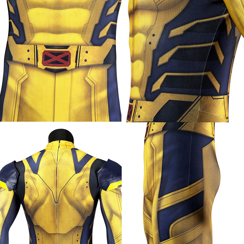 Deadpool Wolverine Cosplay Jumpsuit