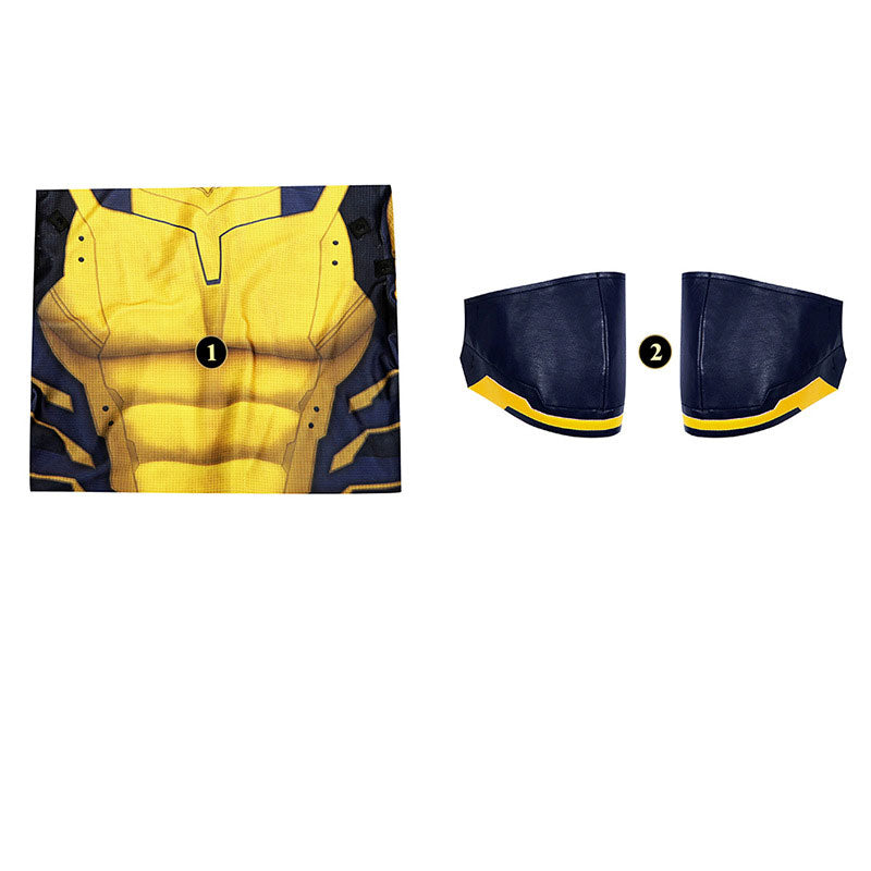 Deadpool Wolverine Cosplay Jumpsuit