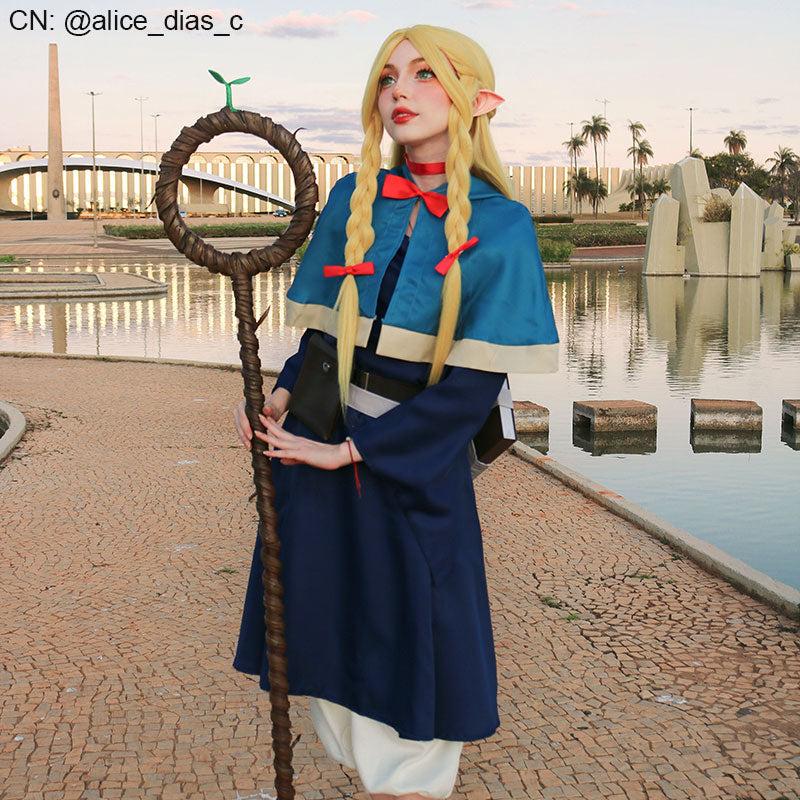 Delicious In Dungeon Marcille Donato Cosplay Costume
