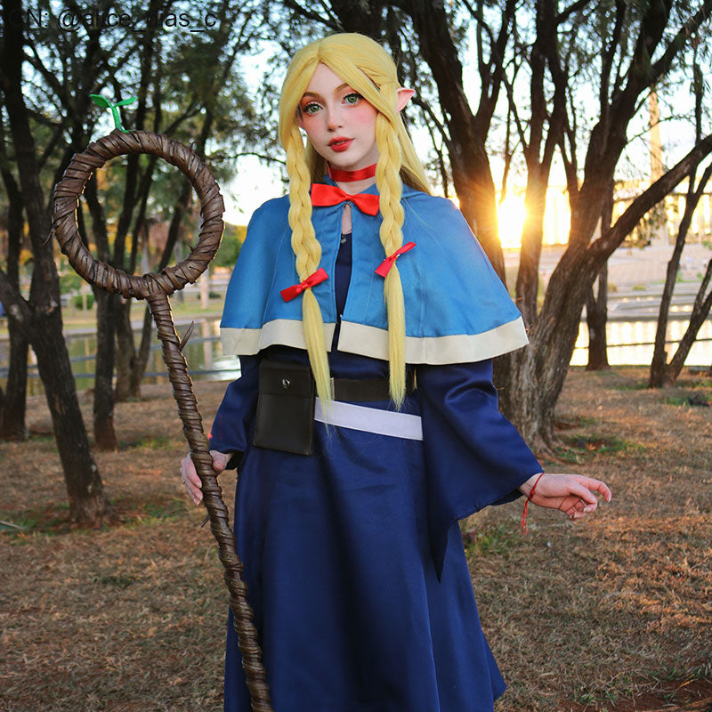 Delicious In Dungeon Marcille Donato Cosplay Costume