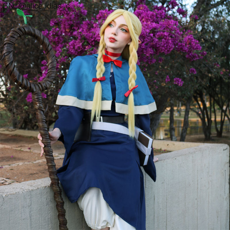 Delicious In Dungeon Marcille Donato Cosplay Costume