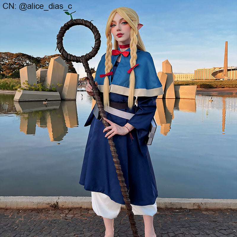 Delicious In Dungeon Marcille Donato Cosplay Costume