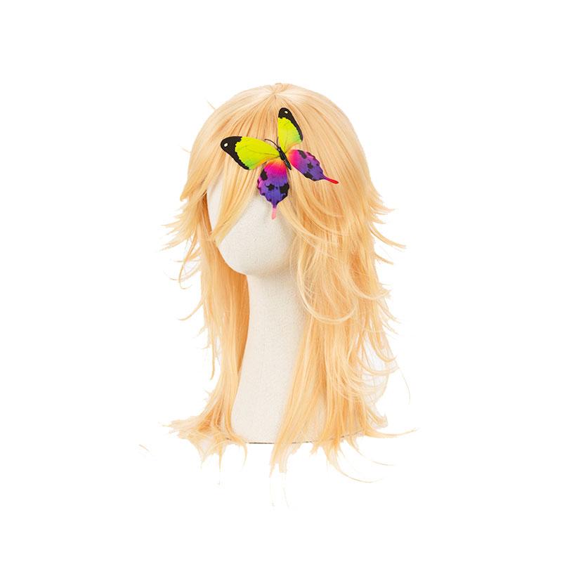 Demon slayer Douma Blonde Long Cosplay Wigs