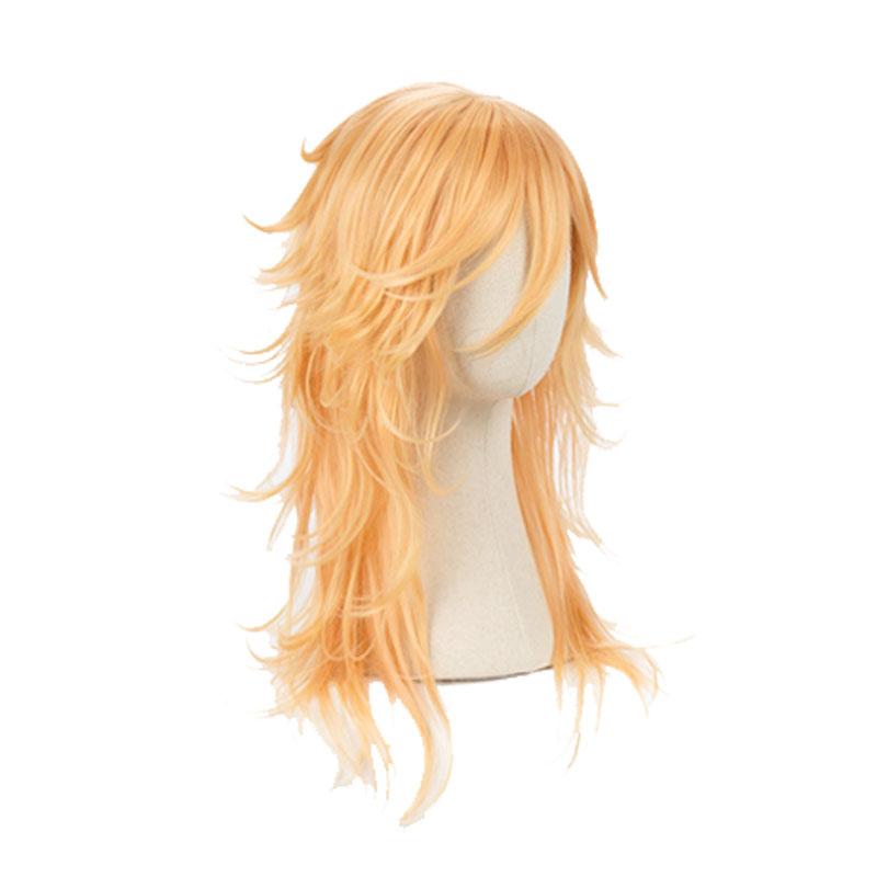 Demon slayer Douma Blonde Long Cosplay Wigs