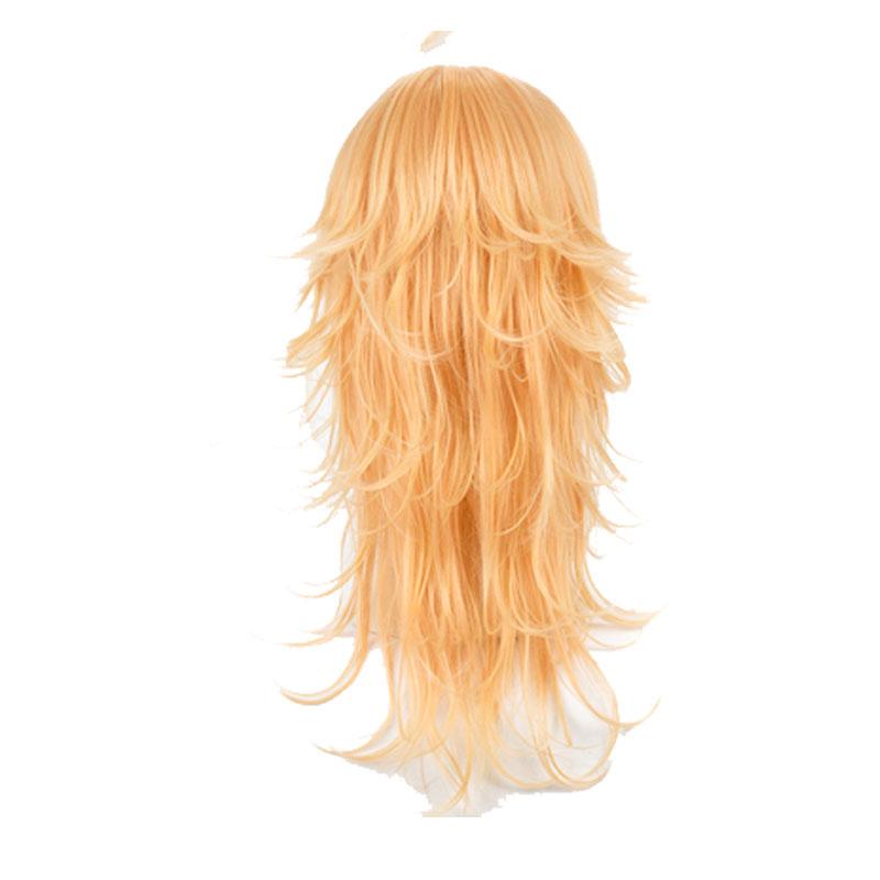 Demon slayer Douma Blonde Long Cosplay Wigs