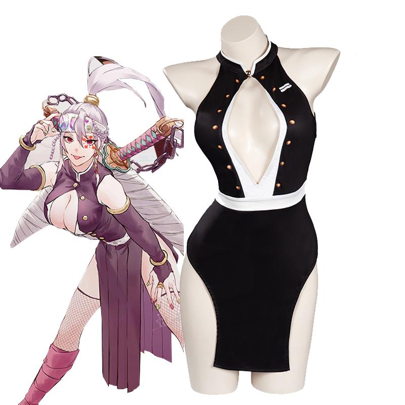 Demon Slayer Entertainment District Arc Uzui Tengen Fanart Female Cosplay Costume