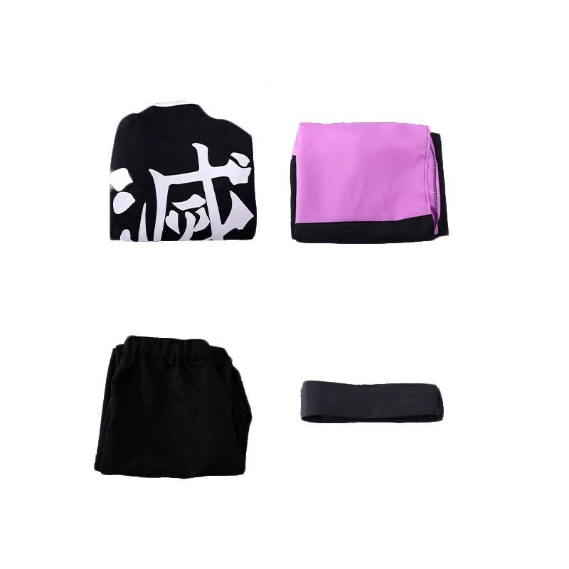 Demon Slayer Genya Shinazugawa Cosplay Costume