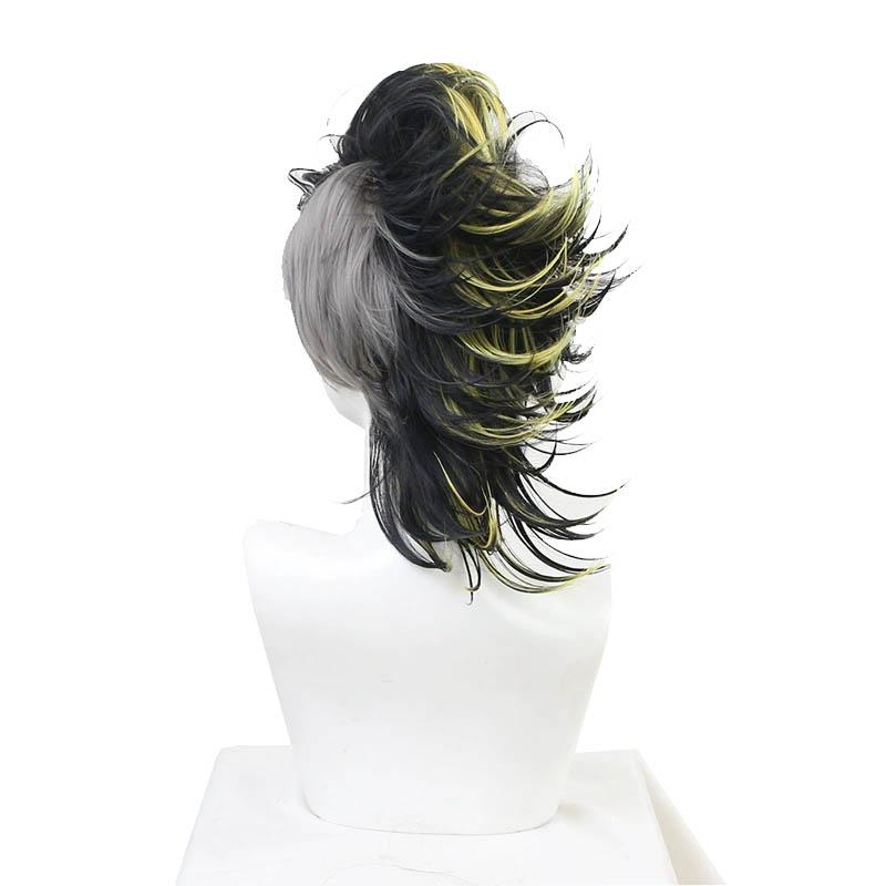 Demon Slayer Genya Shinazugawa Cosplay Wigs