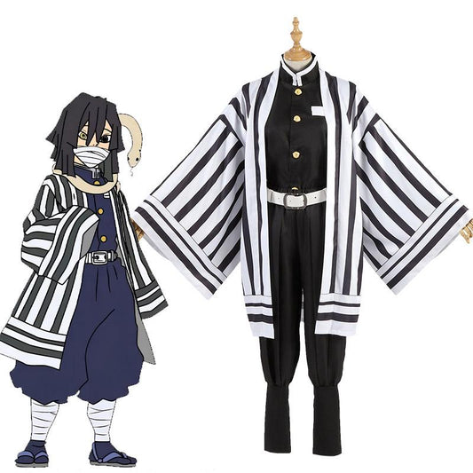 Demon Slayer Iguro Obanai Kimino Halloween Cosplay Costume