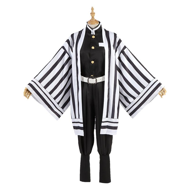 Demon Slayer Iguro Obanai Kimino Halloween Cosplay Costume