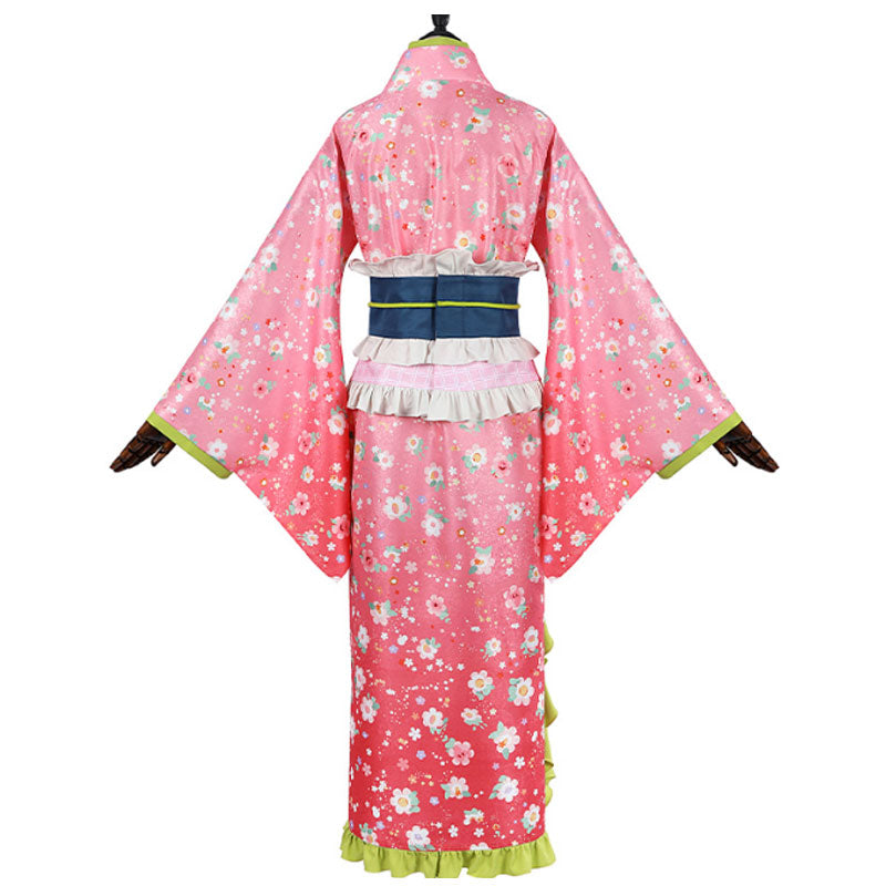 Demon Slayer Kanroji Mitsuri Kimono Cosplay Costume