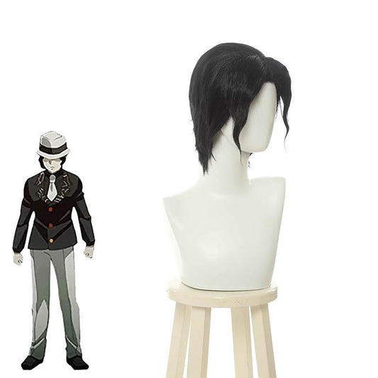 Demon Slayer Kibutsuji Muzan Black Cosplay Wigs