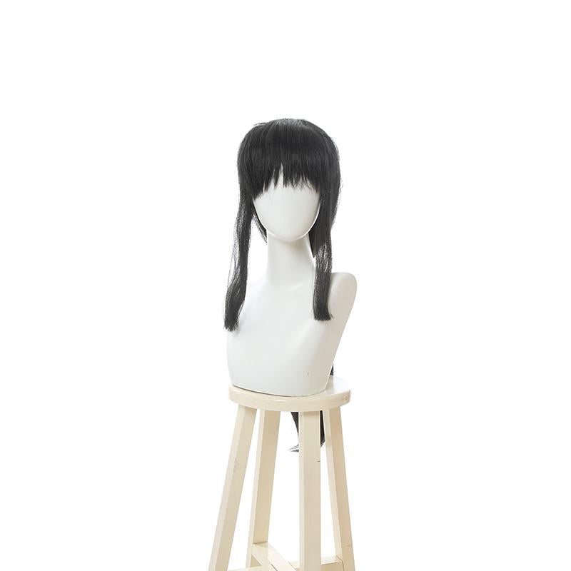 Demon Slayer Kimetsu no Yaiba Tomioka Giyuu Black Long Cosplay Wigs