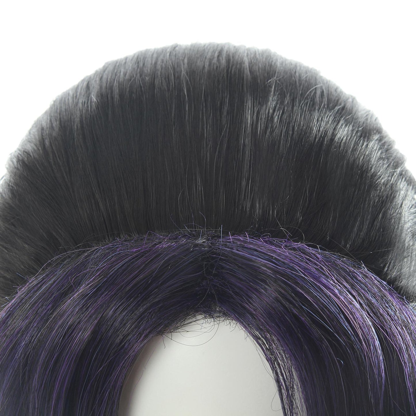 Demon Slayer Kochou Shinobu Short Purple Gradient Color Cosplay Wigs