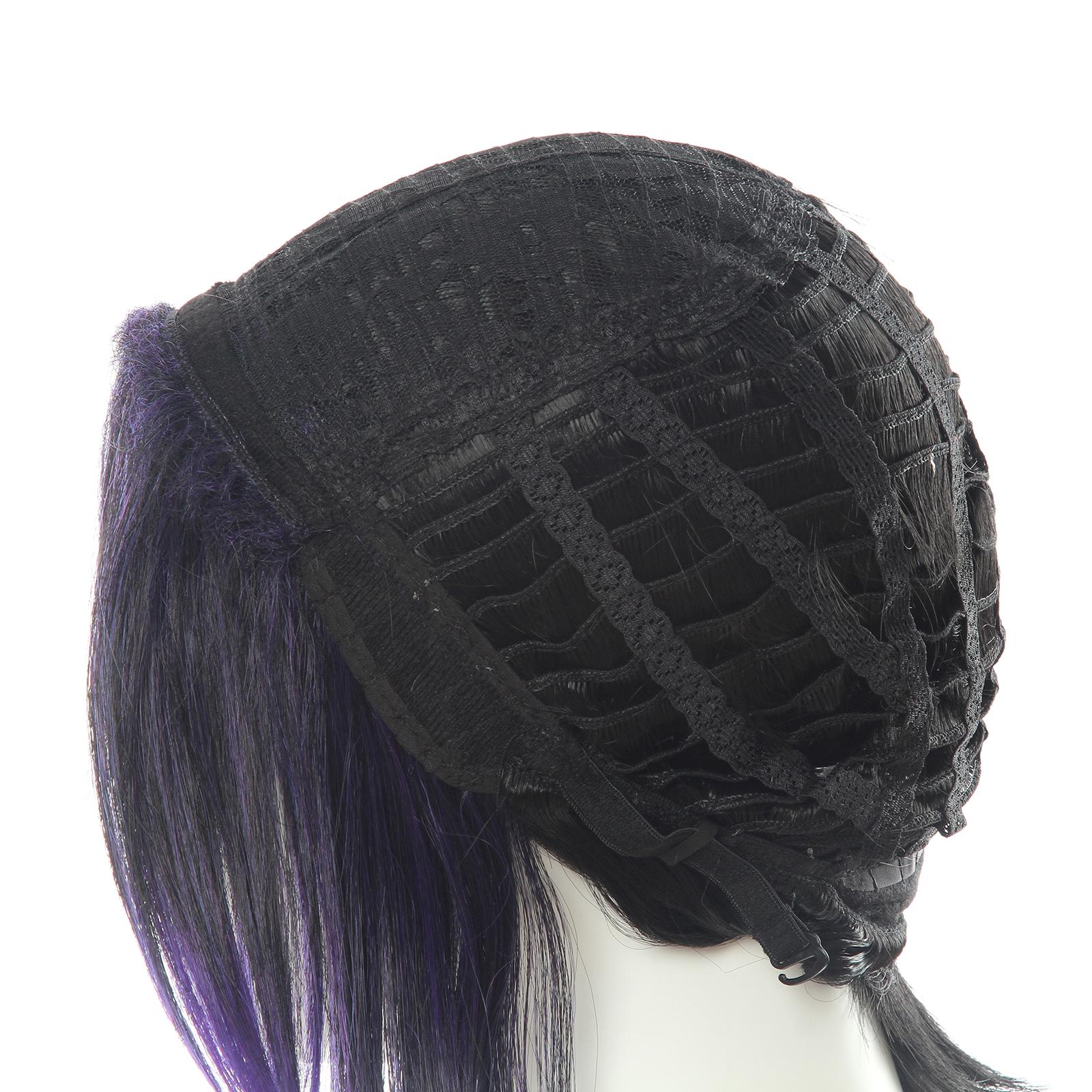 Demon Slayer Kochou Shinobu Short Purple Gradient Color Cosplay Wigs