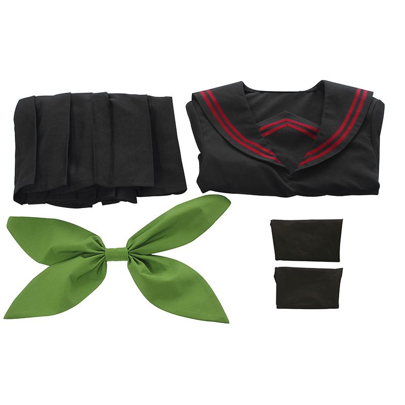 Demon Slayer Nezuko Kamado School Uniform Cosplay Costume