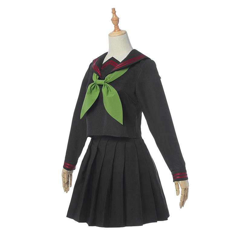 Demon Slayer Nezuko Kamado School Uniform Cosplay Costume