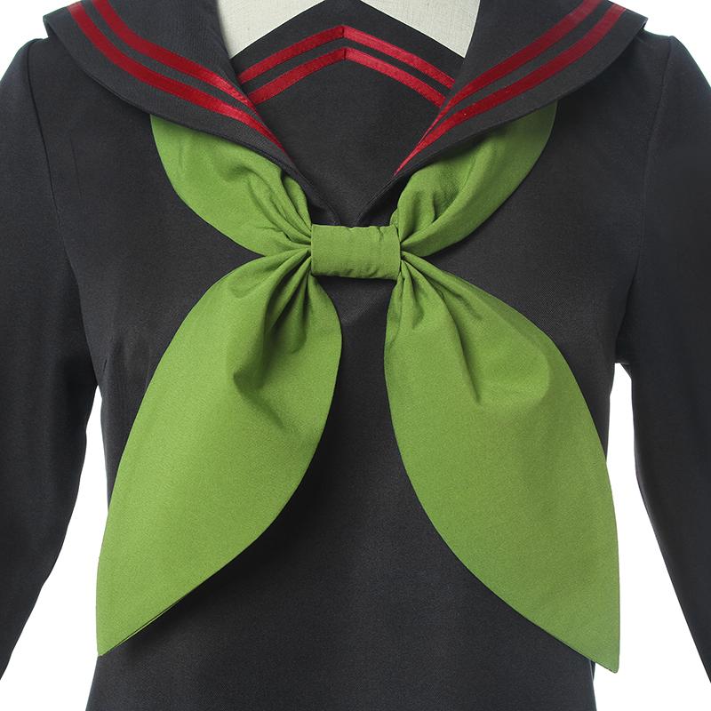 Demon Slayer Nezuko Kamado School Uniform Cosplay Costume