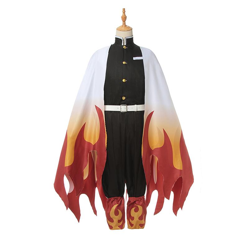 Demon Slayer Rengoku Kyoujurou Male Uniform Cosplay Costume