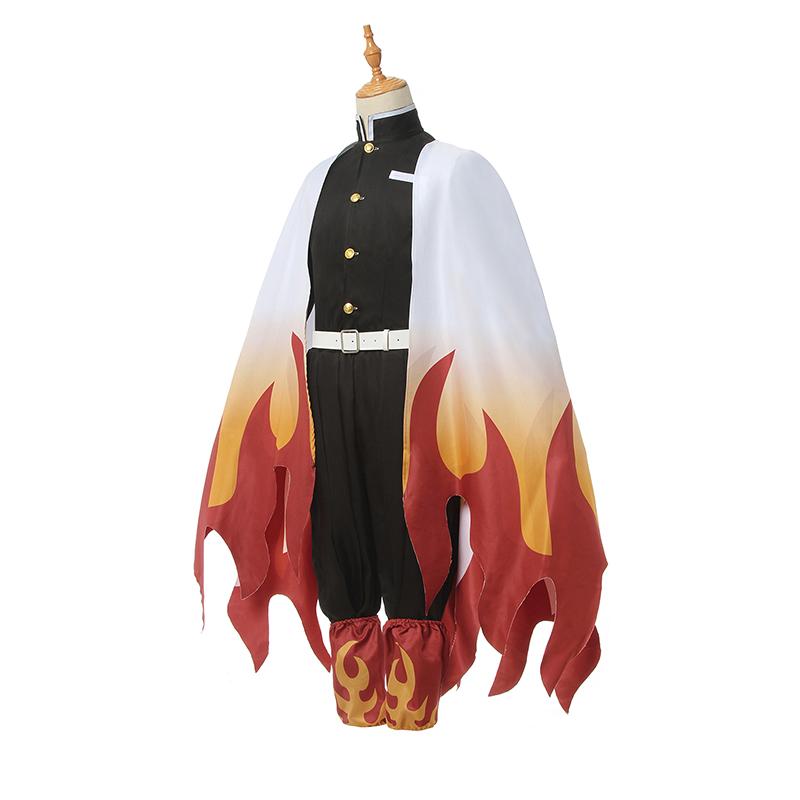 Demon Slayer Rengoku Kyoujurou Male Uniform Cosplay Costume
