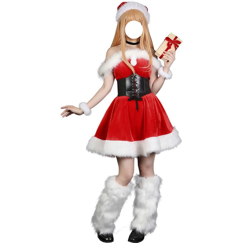 Dress-Up Darling Marin Kitagawa Christmas Dress Cosplay Costume