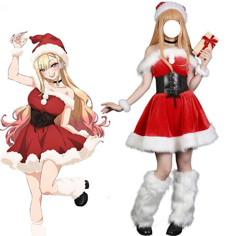 Dress-Up Darling Marin Kitagawa Christmas Dress Cosplay Costume