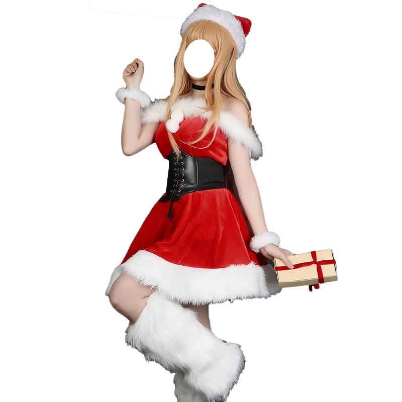 Dress-Up Darling Marin Kitagawa Christmas Dress Cosplay Costume