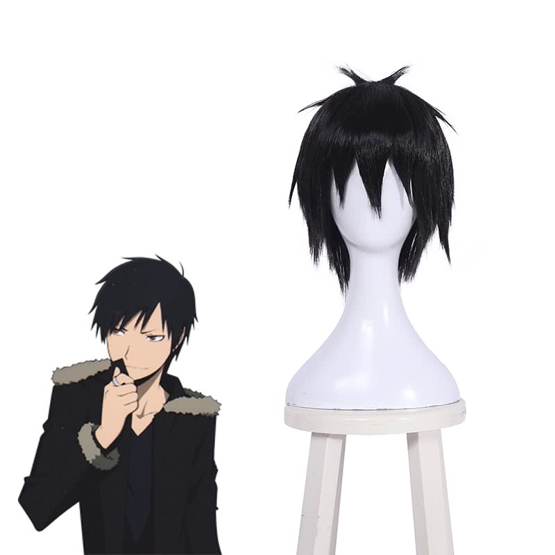 Durarara Fullmetal Alchemist Orihara Izaya Cosplay Party Man Wigs