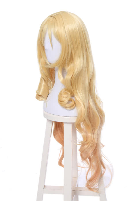 Eromanga Sensei Elf Yamada Long Golden Anime Cosplay Girls Wigs