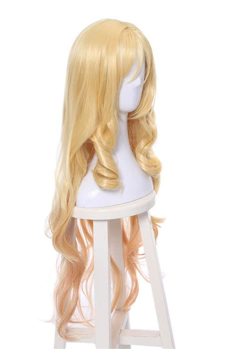 Eromanga Sensei Elf Yamada Long Golden Anime Cosplay Girls Wigs