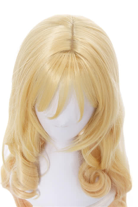 Eromanga Sensei Elf Yamada Long Golden Anime Cosplay Girls Wigs