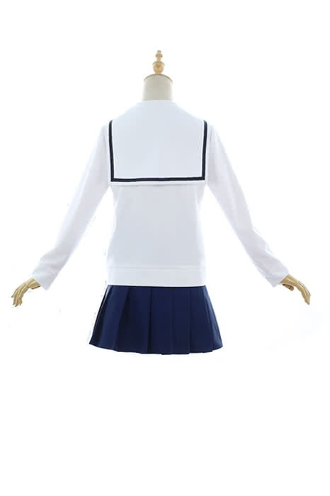 Eromanga Sensei Izumi Sagiri White Cosplay Costume Sailor Suit