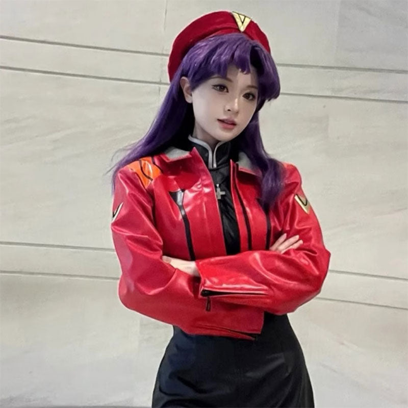 EVA Misato Katsuragi Uniform Cosplay Costume