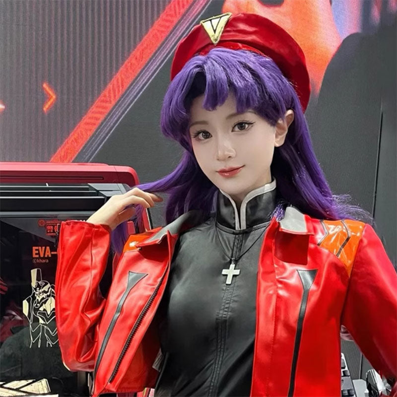 EVA Misato Katsuragi Uniform Cosplay Costume