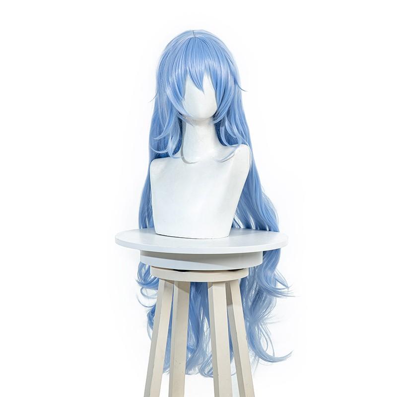 【Ready To Ship】Rei Blue Long Curly Cosplay Wigs
