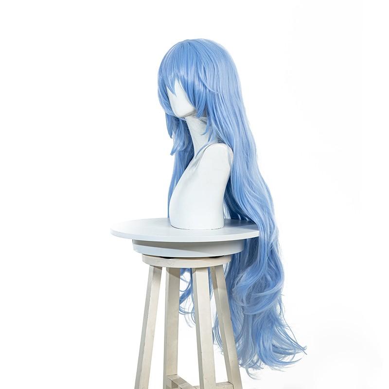 【Ready To Ship】Rei Blue Long Curly Cosplay Wigs