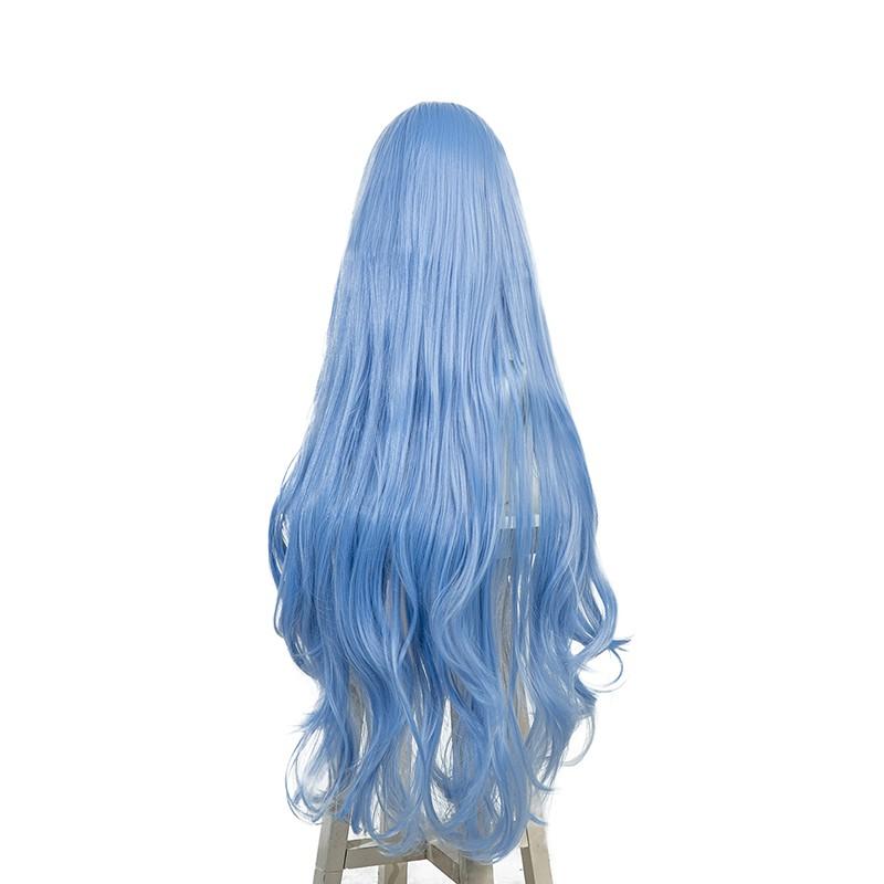 【Ready To Ship】Rei Blue Long Curly Cosplay Wigs