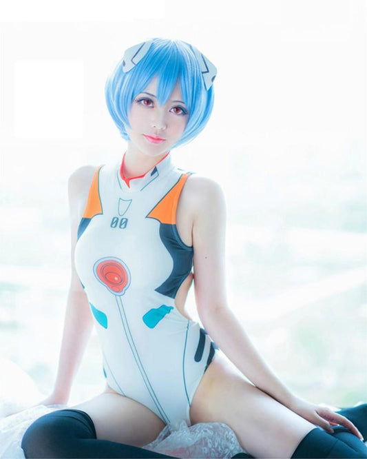 EVA Rei jumpsuit Swimsuit Cosplay Costume