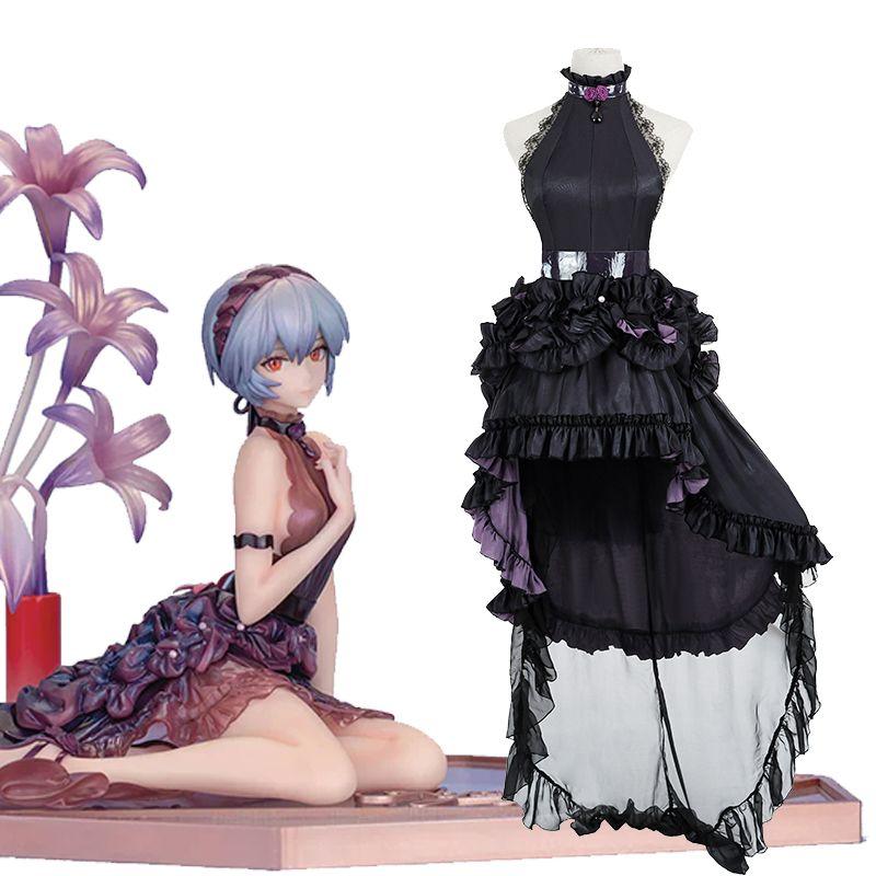 Evangelion EVA Whisper Of Flower Rei Ayanami Cosplay Costume