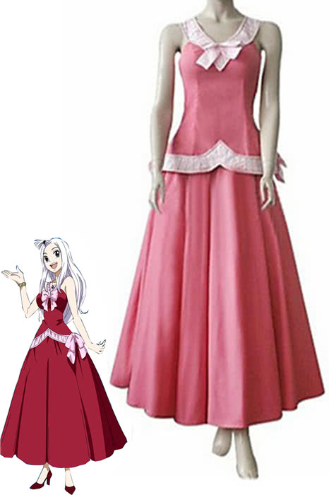 Fairy Tail Mirajane·Strauss Cosplay Costume Party Dress