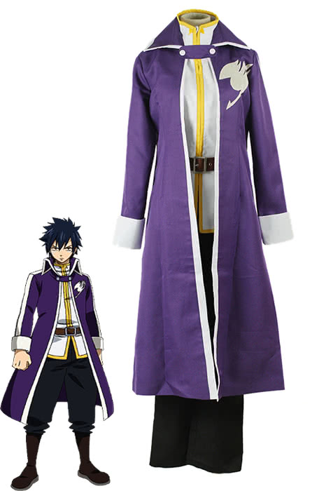 Fairy Tail Team Gray Fullbuster Cosplay Costume