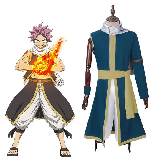 Fairy Tail: 100 Years Quest Natsu Dragneel Cosplay Costume