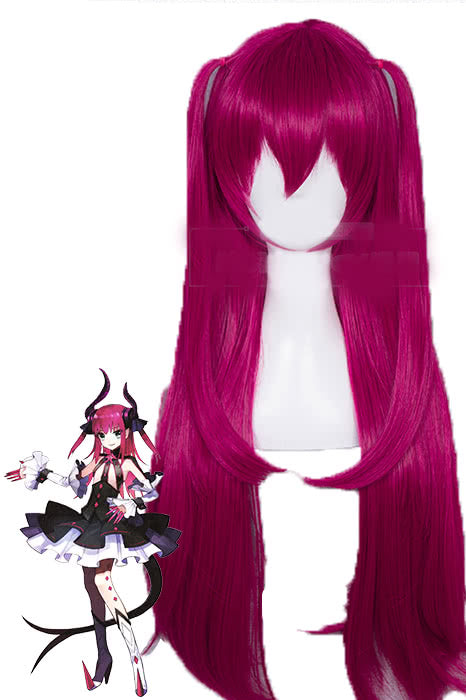 Fate/Grand Order Elizabeth Bathory Long Rose Red Cosplay Party Woman Wigs