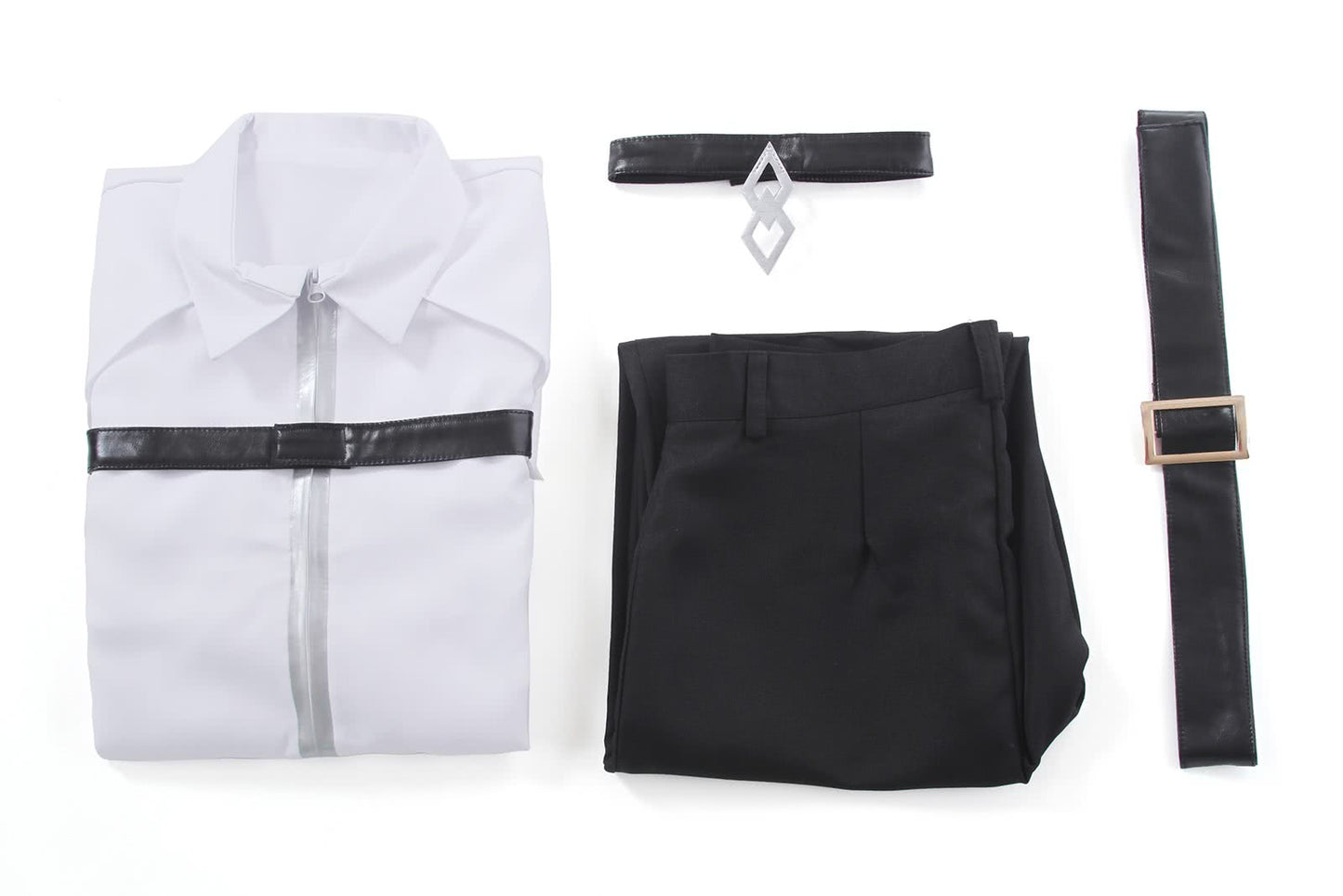 Fate Grand Order Ritsuka Fujimaru White Cosplay Costumes