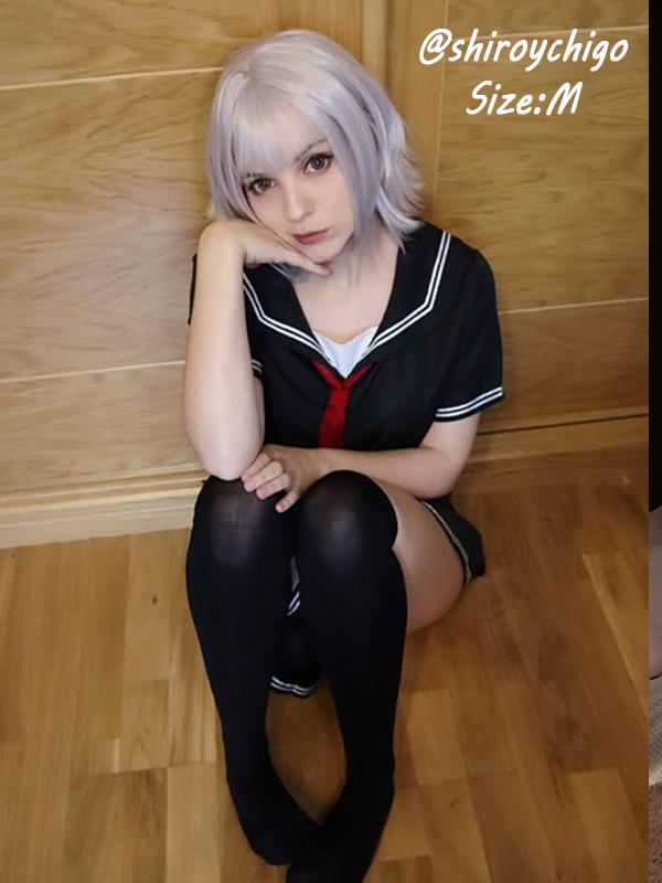 Fate/Grand Order Fate Go Jeanne d'Arc Black Uniform Cosplay Costumes